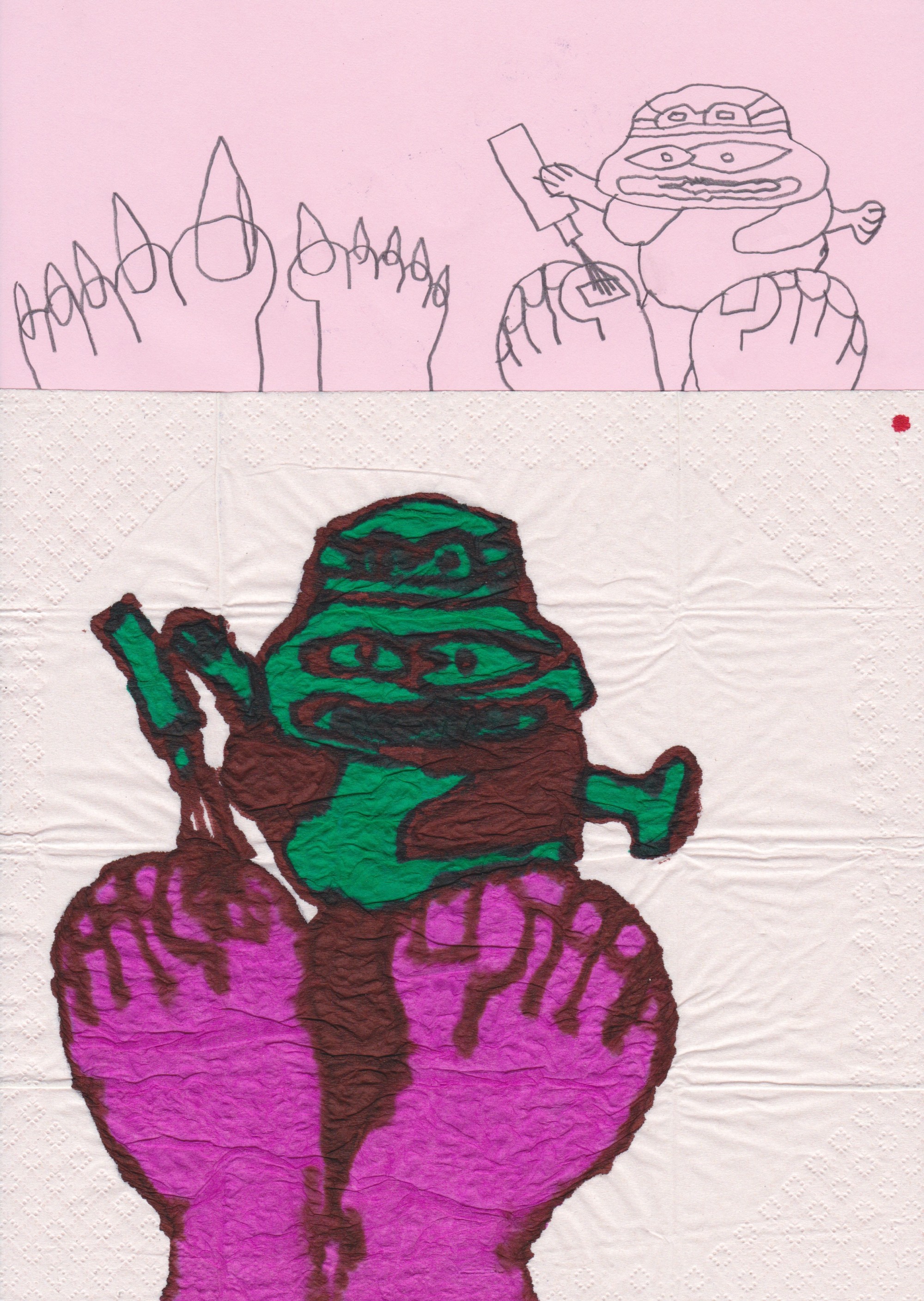 GF making nails (paper)